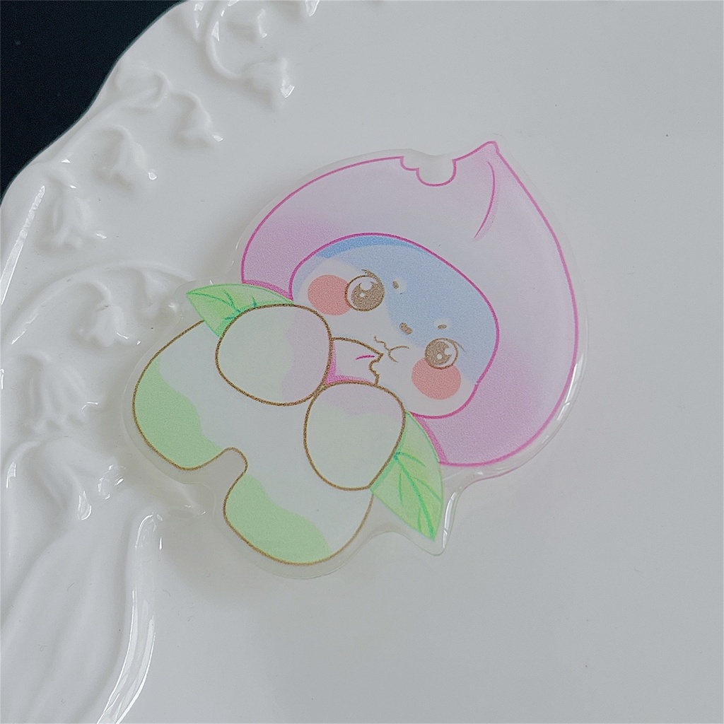 Ốp Điện Thoại Họa Tiết Hoạt Hình Có Túi Khí Và Dây Đeo Ngón Tay Cho iphone