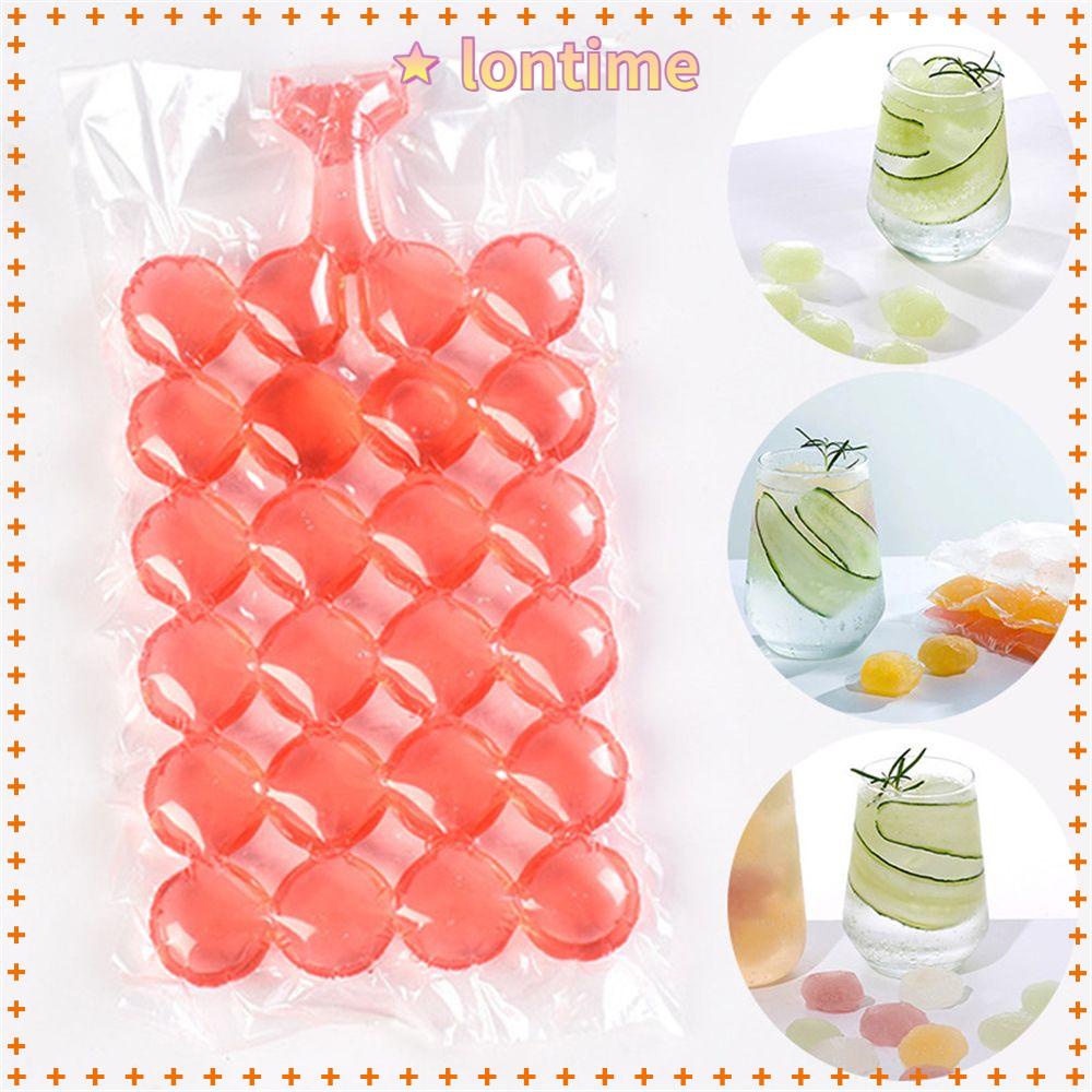 Set 10 Túi Làm Đá Viên Tự Đóng Băng Nhanh Chóng DIY