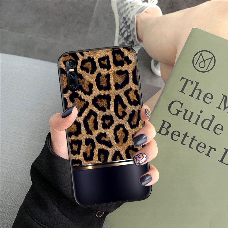 Điện Thoại Ốp Lưng Họa Tiết Da Báo Cao Cấp Cho iphone 14 pro plus 12