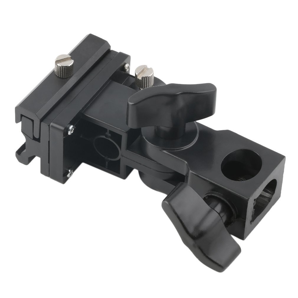 Fu-Sob Universal B Type Multifunction Holder Led Flashlight Umbrella Swivel Light Stand Bracket For Camera [Q/14]