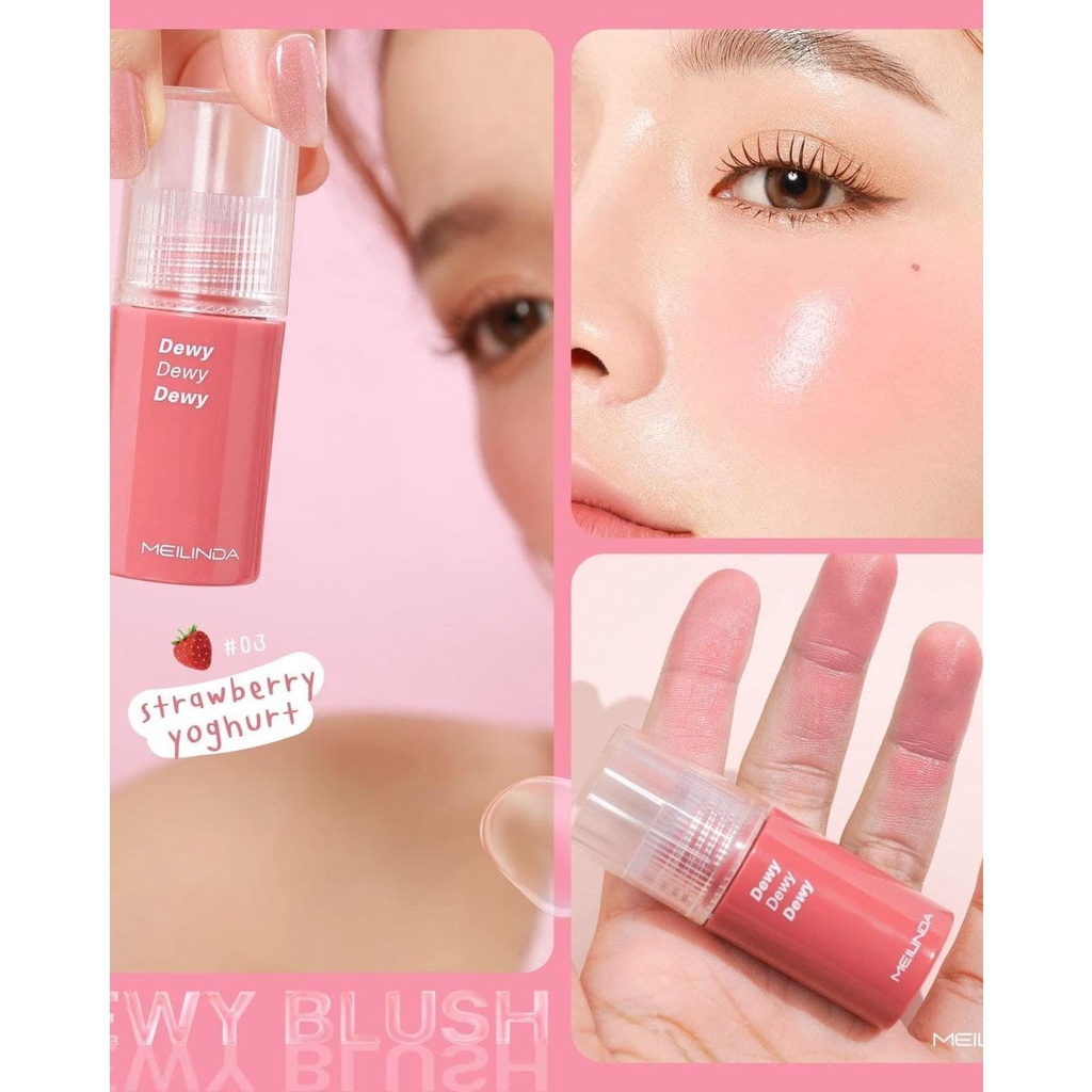 Má Hồng Dạng Kem MEILINDA DEWY BLUSH MC 5092