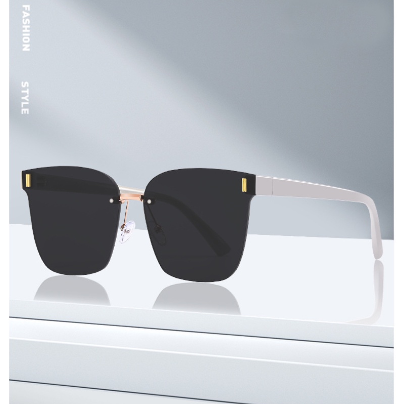 Kính Mát Oversized Không Gọng Hàn Quốc Sự Bảo Vệ