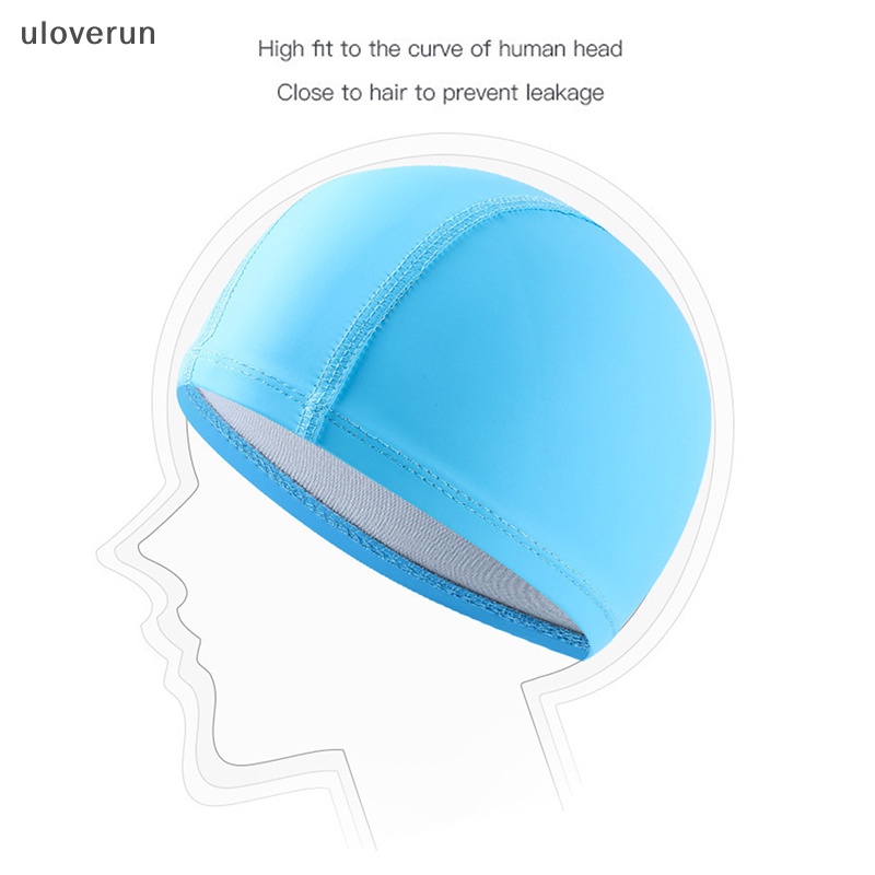 Mũ Bơi Thể Thao Bằng Vải PU Co Giãn Chống Thấm Nước