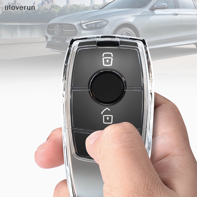 Vỏ Bảo Vệ Chìa Khóa Xe Hơi Mercedes Benz Class Bằng TPU Trong Suốt