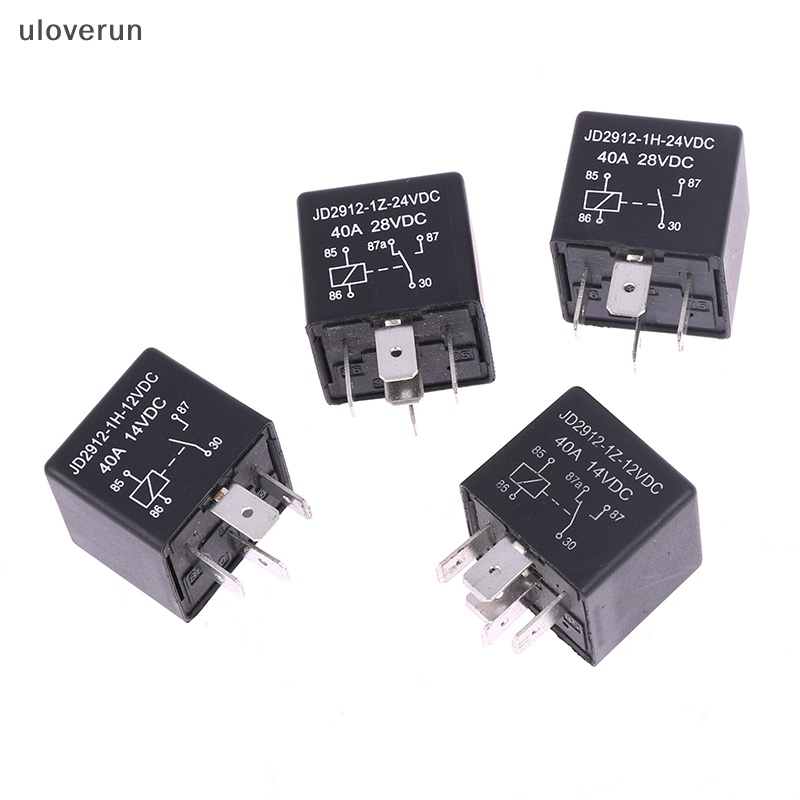 Rơ Le 12V Volt 40A AMP 5 Pin Chuyên Dụng Dành Cho Xe Hơi / Xe Máy / Tàu Thuyền