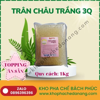 Trân Châu 3Q 500g 1kg Giòn Ngon Trân Châu Ngọc Trai Thạch Cá Thạch Đào Thạch Kim Cương 500g - Kho Pha Chế Đà Nẵng