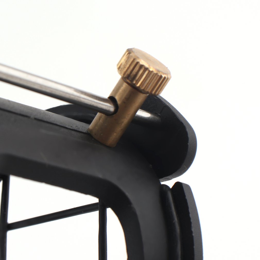 Microphone Tripod Stand Foldable Desktop Bracket With Shock Mount Mic Holder Clip And Filter [Q/11]