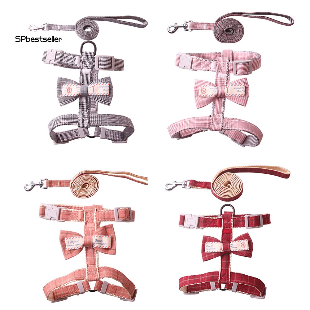 Dây Nylon Đeo Ngực Dắt Thú Cưng Đi Dạo Kiểu Dáng Tiện Dụng