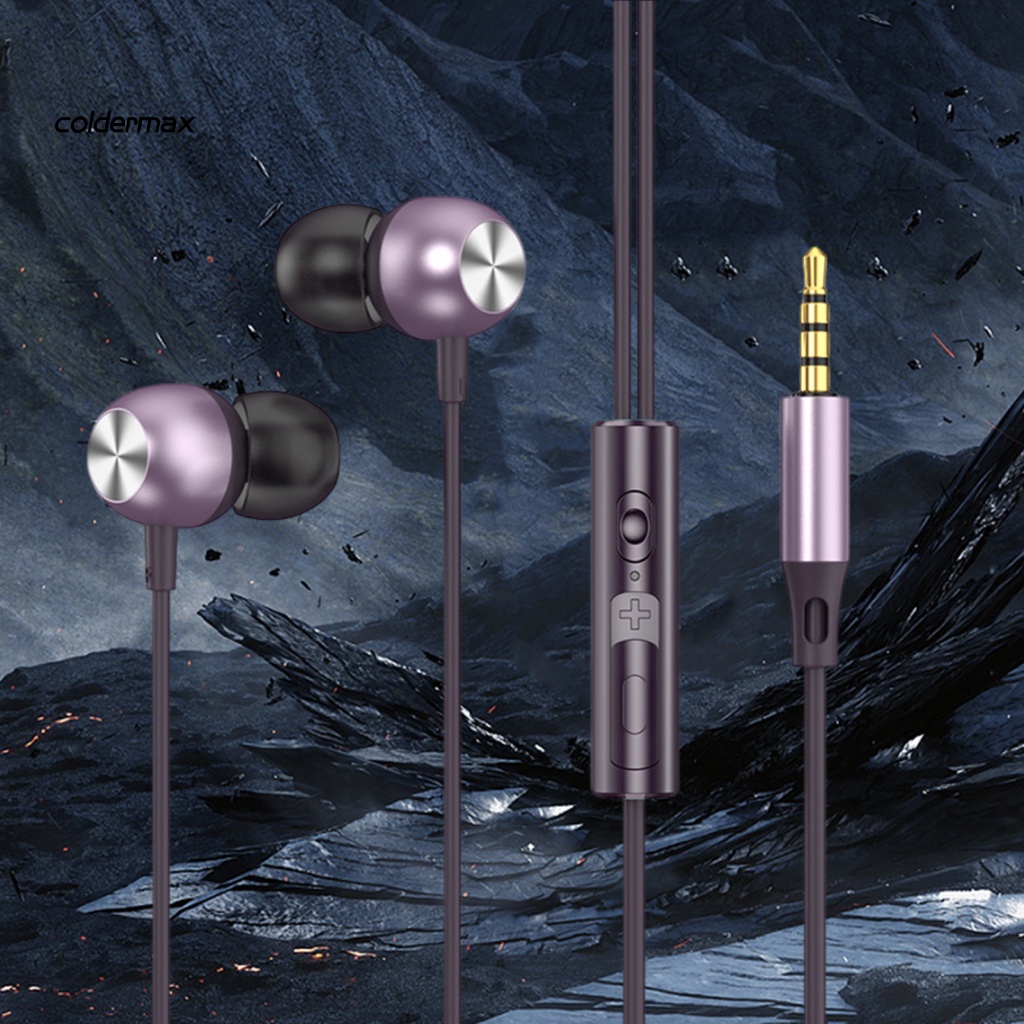 Tai Nghe Nhét Tai Jack 3.5mm Âm Thanh Stereo Sống Động Cho Điện Thoại