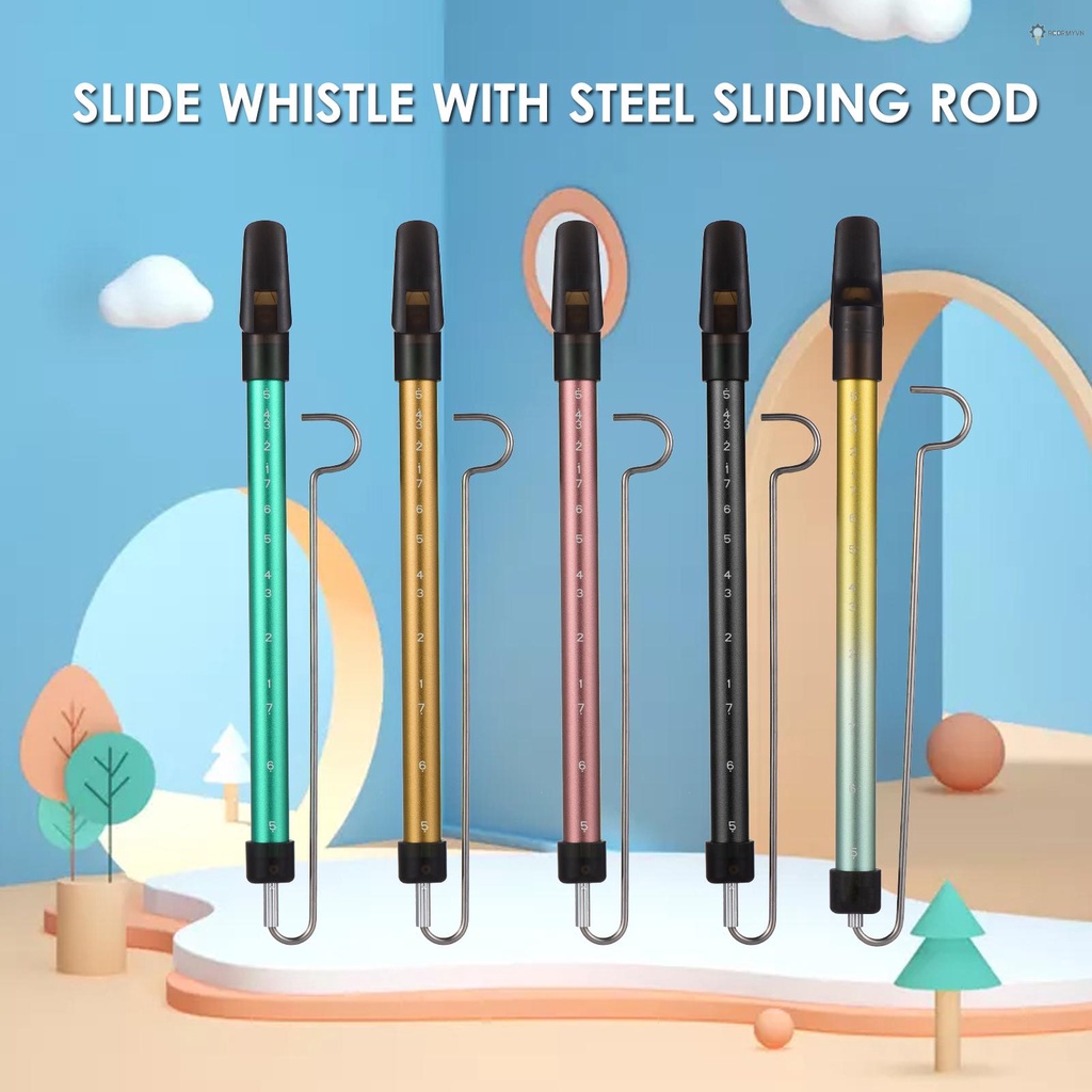 Kèn Kazoo Bằng Kim Loại Có Thang Trượt Với Tỷ Lệ Dành Cho Bé Trai Và Bé Gái