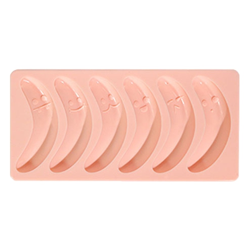 Khuôn Silicon Làm Bánh 6 Ngăn Hình Quả Chuối / Quả Trứng / Thịt Xông Khói / hot dog diy