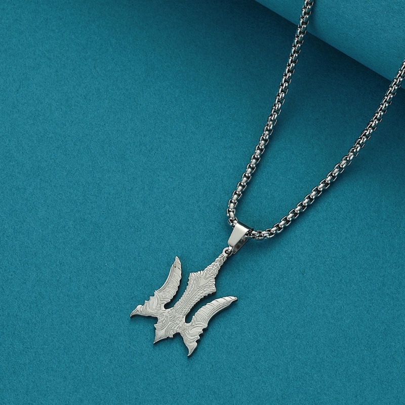 Vòng cổ Bằng Thép Không Gỉ Phong Cách Viking Thời Trang Dành Cho Nam