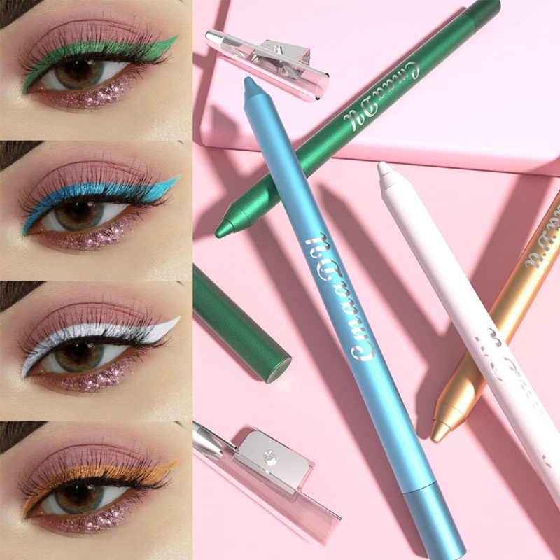 Bút Kẻ Mắt Dạng Gel Ánh Kim Loại Lấp Lánh Dành Cho Trang Điểm