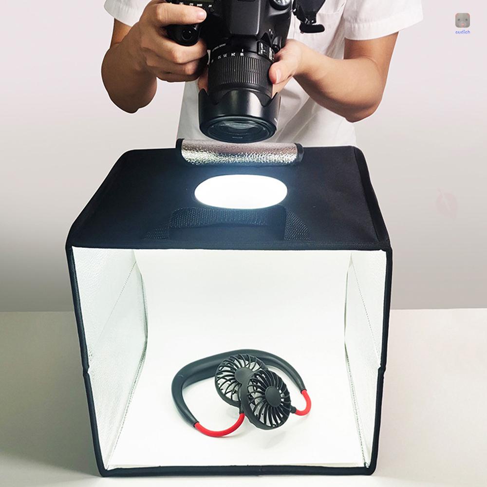 Lều Chụp Ảnh Có Đèn LED 144 Bóng Mềm Cổng USB Mang Đi Tiện Dụng