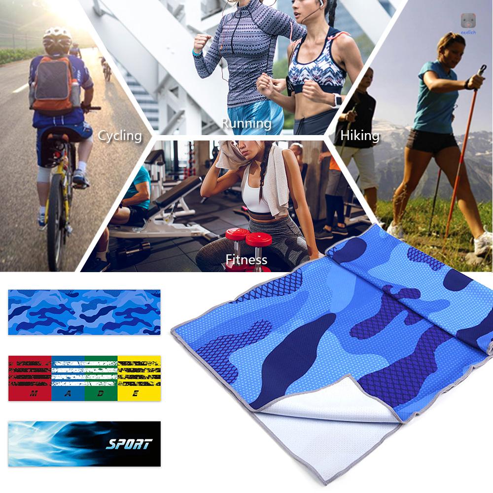 Khăn Làm Mát Thấm Hút Tốt Nhanh Khô Tiện Dụng Cho Người Tập Gym / Yoga