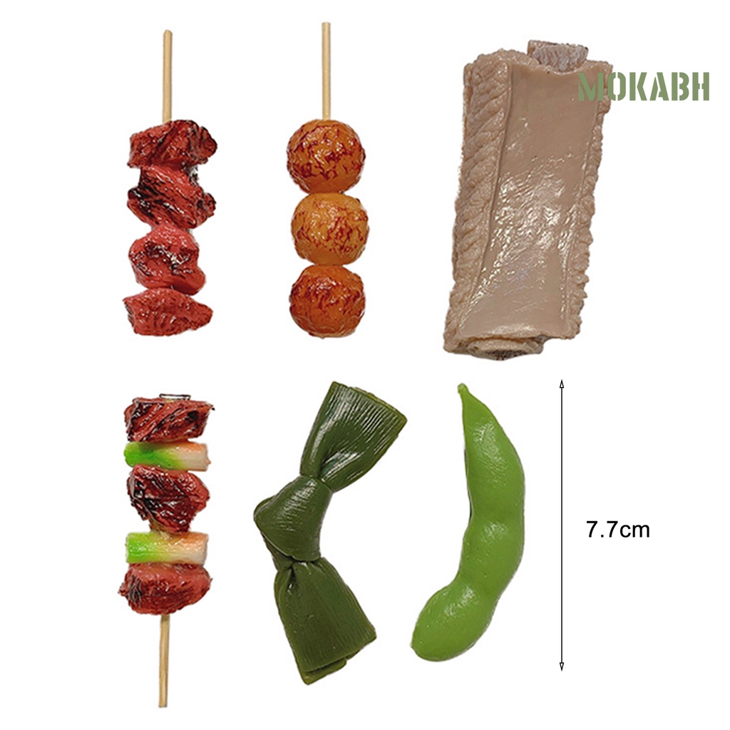 [Mok Abh] Kẹp Tóc Hình Thức Ăn Dùng Trang Trí Tiệc Cho Nữ