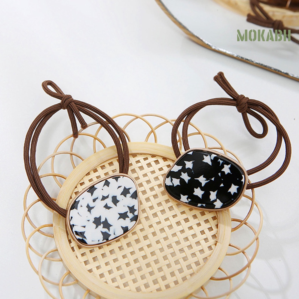 Dây Cột Tóc Hai Lớp Họa Tiết Da Báo Thời Trang Dành Cho Nữ