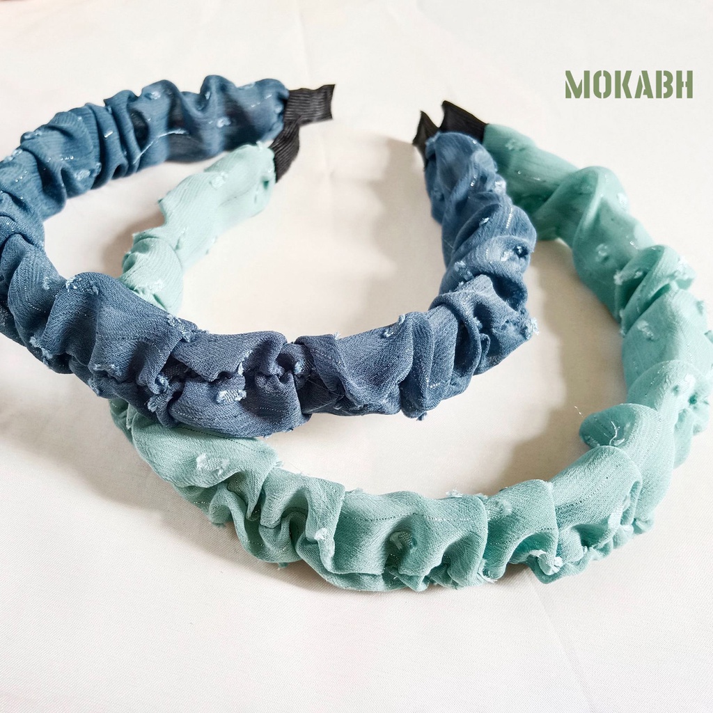 Băng Đô Cài Tóc Màu Trơn Viền Mềm Mại Chống Va Chạm Đa Năng