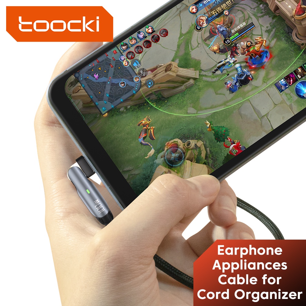 Túi Đựng Máy Tính Toocki 180 Degree Toocki 180° Dây Cáp Sạc Nhanh Loại C 60W / 100W 5A