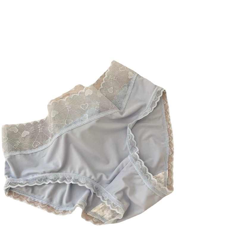 Ultra Quần Lót Lụa Phối Ren Siêu Mỏng Thoáng Khí Thời Trang Quyến Rũ Cho Nữ