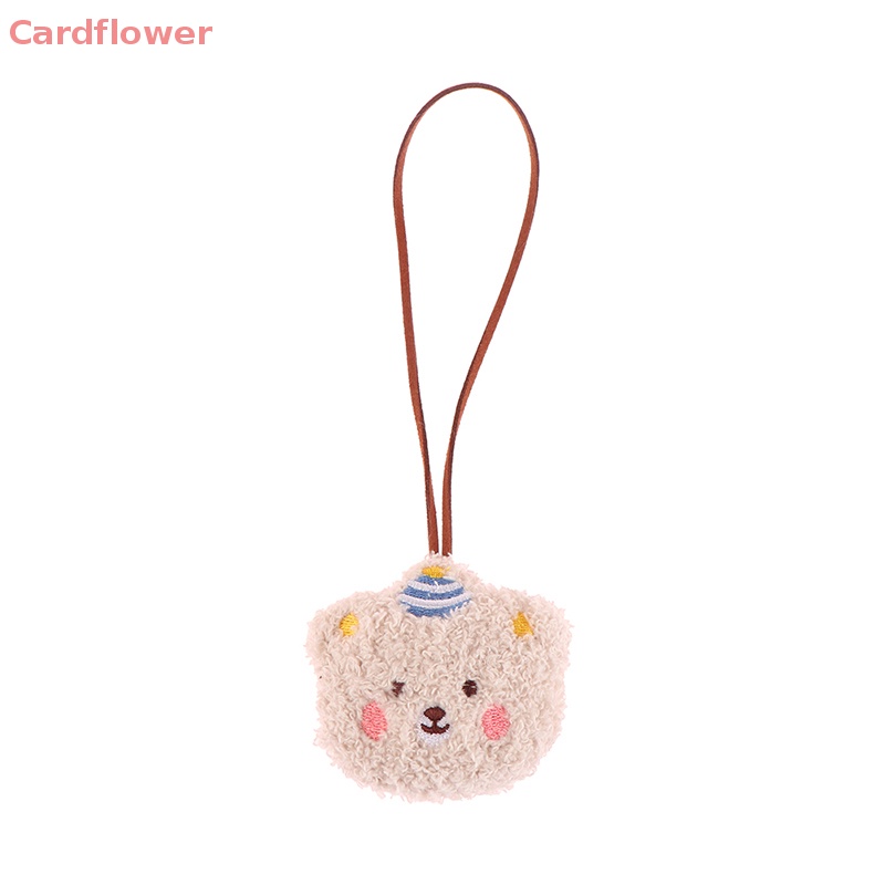 Nhãn Dán Trang Trí Túi Xách Chống Thất Lạc Hình Gấu Nhồi Bông Dễ Thương Mới