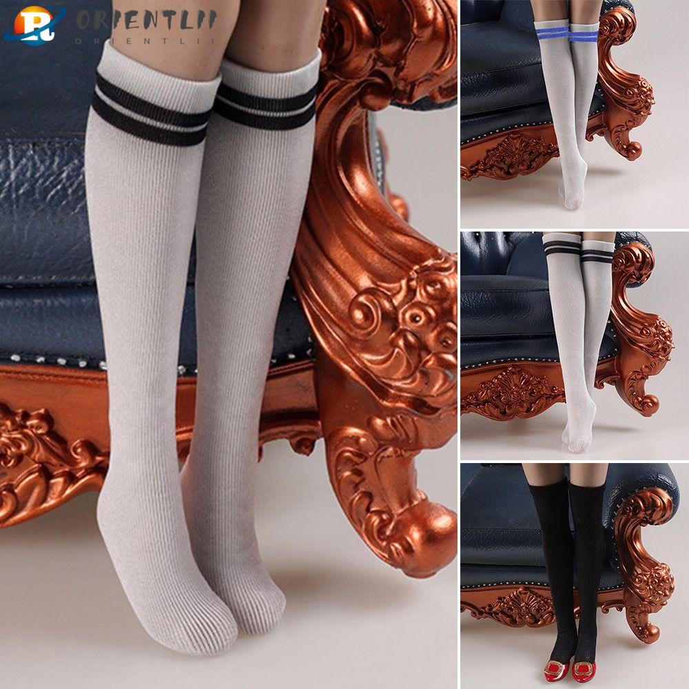 1 Đôi Tất Dài Trung Bình Chất Lượng Cao Cho Búp Bê