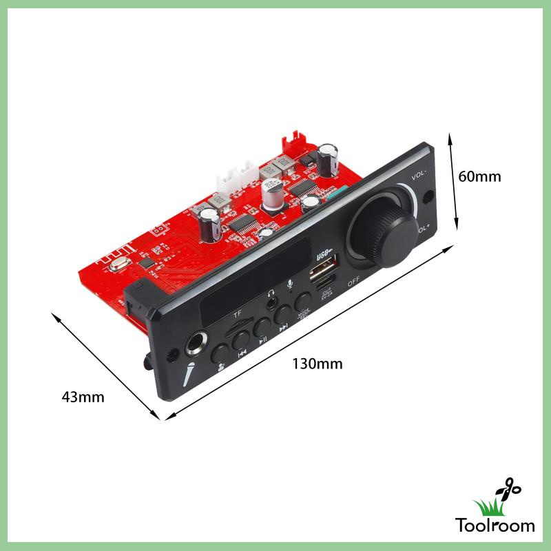 Bảng Mạch Điều Khiển MP3 WAV Ape 2x 80W Hỗ Trợ Gọi Điện Thoại Và Ghi Âm