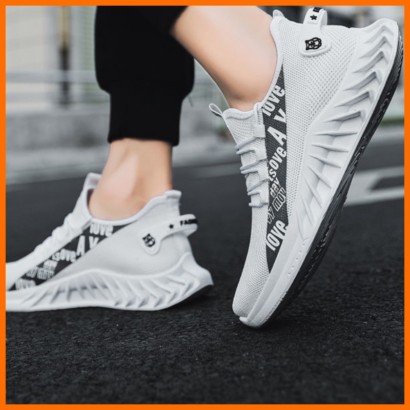 2023 Giày nam Giải trí Giày chạy thể thao Hàn Quốc Giày vải Giày thời trang nam