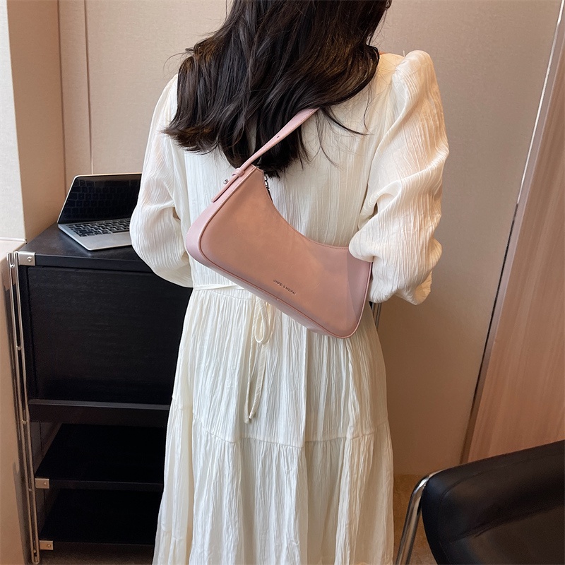 Túi Đeo Chéo Da PU Màu Trơn Thời Trang Chất Lượng Cao Cho Nữ