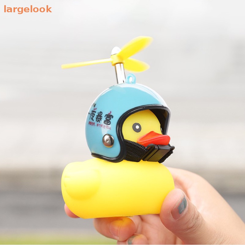 Vịt Vàng Đội Mũ Bảo Hiểm Xe Đạp Chống Gãy Cỡ Lớn [Biglook]