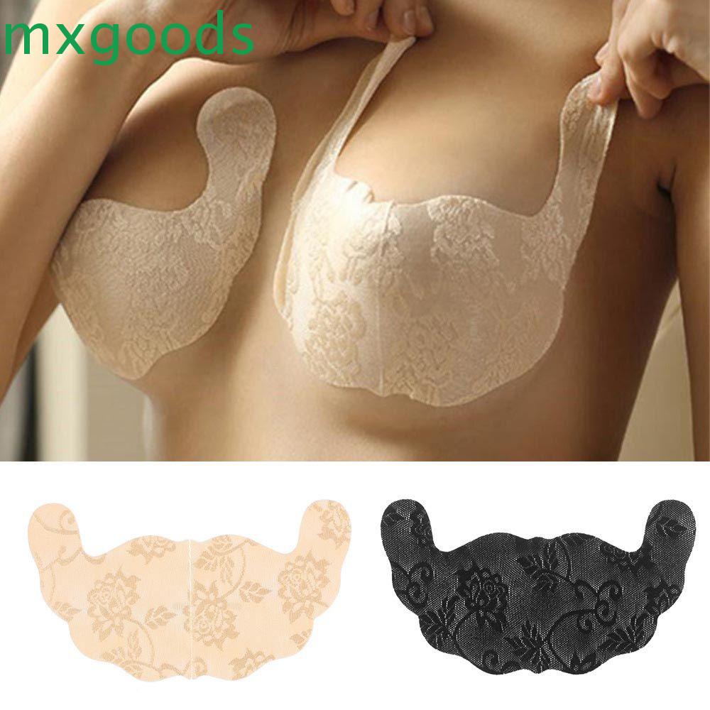 Miếng Dán Ngực Hình Chữ U Họa Tiết Ren Hoa Dùng Một Lần