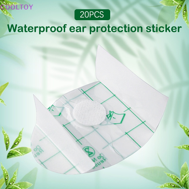 Bộ 20 Miếng Dán Mũ Bơi Bảo Vệ Tai Chống Thấm Nước