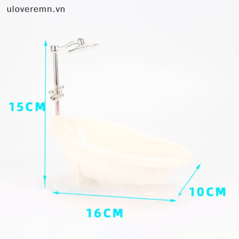 Mô Hình Nội Thất Phòng Tắm / Ngủ Độc Đáo Trang Trí Nhà Búp Bê Tỉ Lệ 1: 12