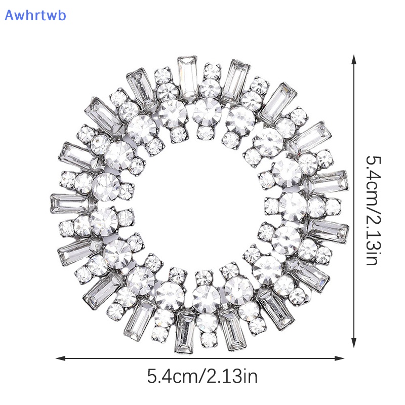 1 Kẹp Cài Áo Hình Giày Cao Gót Đính Đá Lấp Lánh Mới