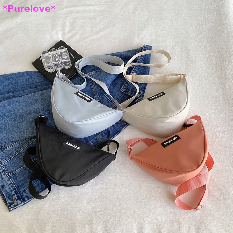 Túi Xách Đeo Vai Hình Tam Giác Phong Cách Thời Trang Nhật Hàn Dành Cho Nữ Mới
