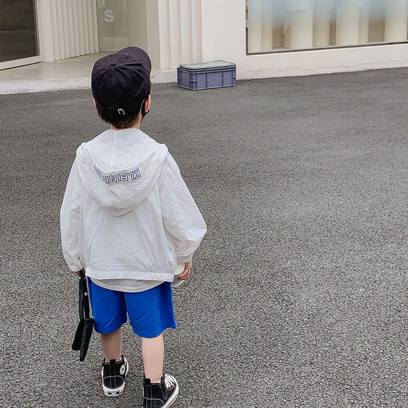 Áo Khoác Chống Nắng Phong Cách Thời Trang Mùa Hè 2023 Cho Bé Trai