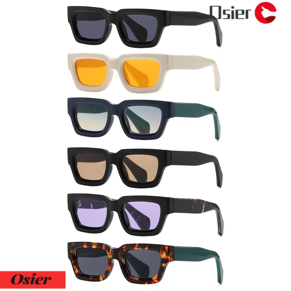 Kính Mát Hình Chữ Nhật Cỡ Nhỏ Thời Trang Nam &amp; Nữ 1