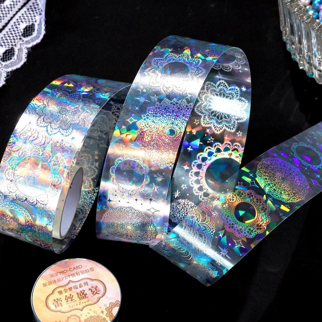 Cuộn Băng Keo Washi In Họa Tiết Thần Tiên Trang Trí Sổ Tay / Nhật Ký Diy