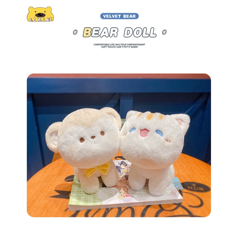 Gấu Bông Mèo Thú Bông Các Mẫu Mèo Con Xinh Xắn 20cm