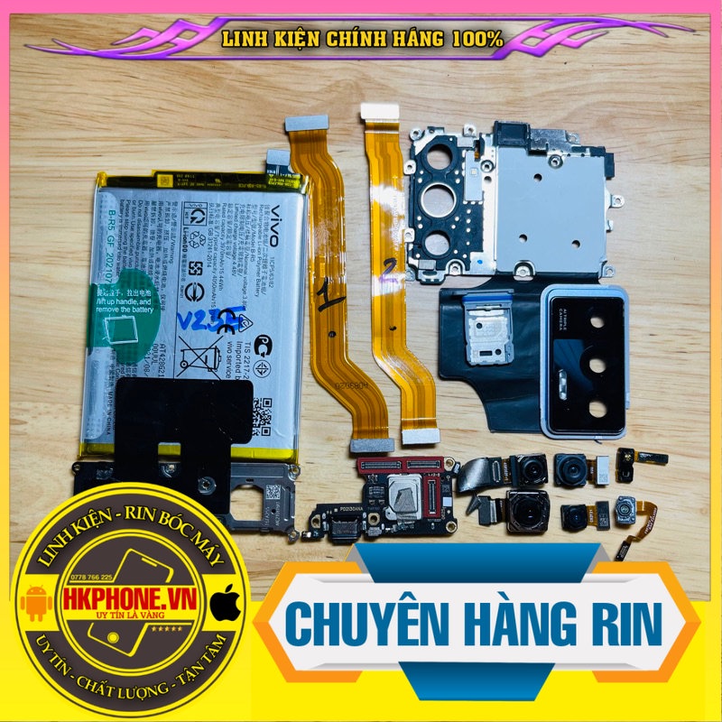 Linh Kiện Vivo V23E / Camera trước sau,loa ngoài,vân tay,cáp nối main,cáp nối màn hình,main sạc,ổ sim,pin rin,nẹp đậy