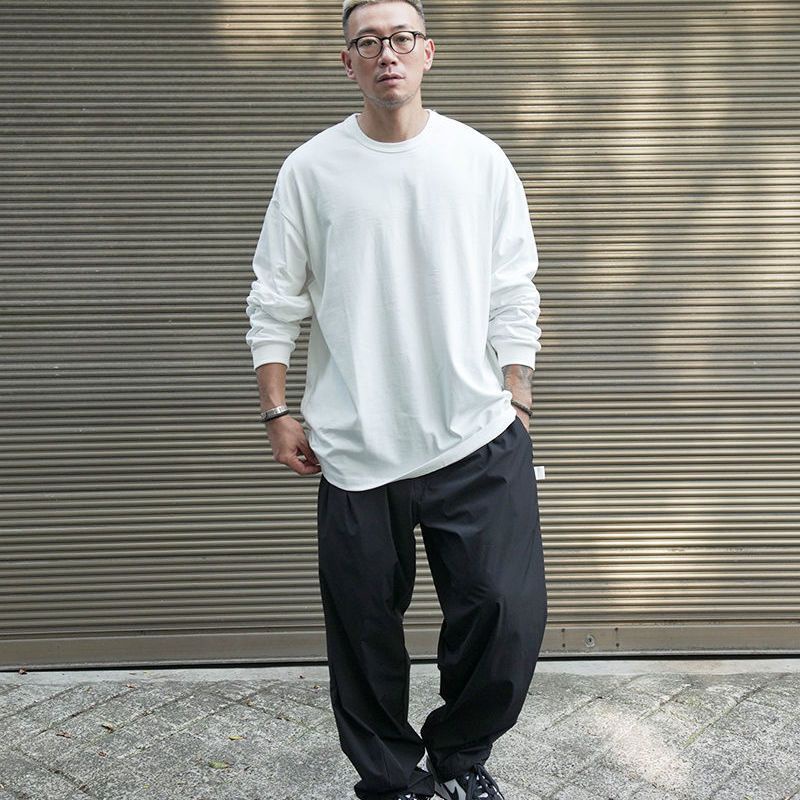 Áo Thun Tay Dài Cổ Tròn Dáng Rộng Phong Cách Hip Hop Thời Trang Xuân Thu Cho Nam Và Nữ