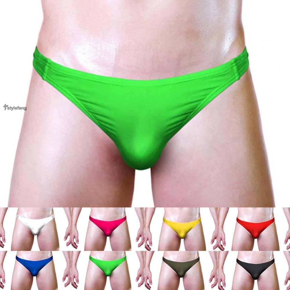 Quần Lót Nam Vải Lụa Lạnh Màu Sắc Thời Trang