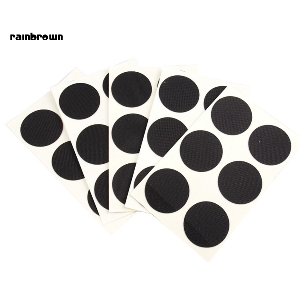 &lt; Rainbrown &gt; Bộ Dụng Cụ Vá Lốp Xe Đạp Leo Núi Không Keo Có Túi Đựng