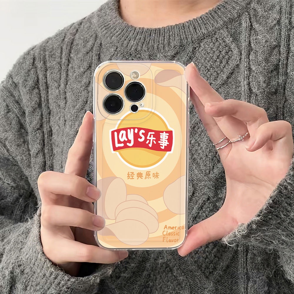 ✅Ốp Điện Thoại Mềm Chống Sốc In Hình Khoai Tây Chiên Cho Iphone 11iPhone12 78 14pro13 6In OKJ8