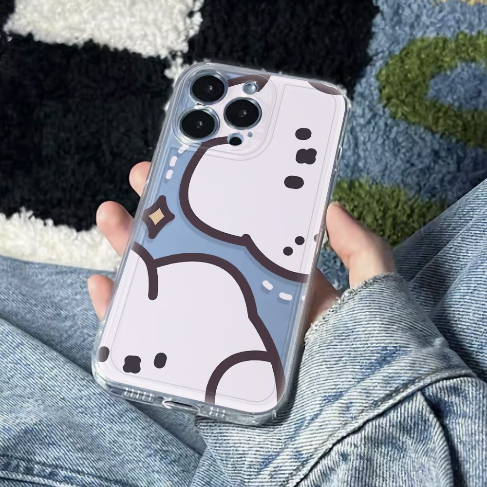 ✅Ốp Điện Thoại Mềm Chống Sốc In Hình Thỏ Phong Cách Đơn Giản Cho Apple Iphone 11iPhone12max plus1314pro 786In UGFP