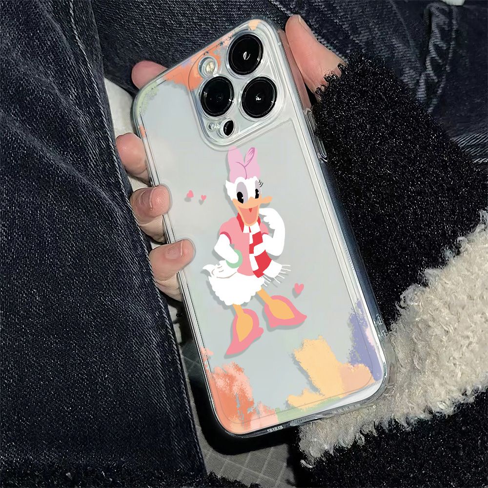 ✅Ốp Điện Thoại Dẻo Họa Tiết Hoa Cúc Đơn Giản Chống Sốc Cho Iphone 11 13Max Plus 14 Pro 12 6In78 20OS