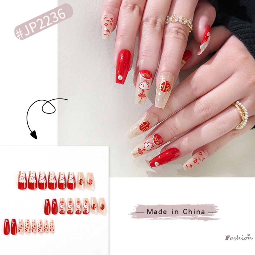 Móng Tay Thỏ Hoạt Hình Dài Bền Và Không Dễ Biến Dạng Có Thể Tái Sử Dụng