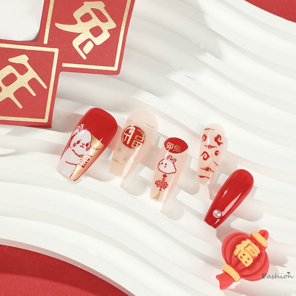 Móng Tay Thỏ Hoạt Hình Dài Bền Và Không Dễ Biến Dạng Có Thể Tái Sử Dụng