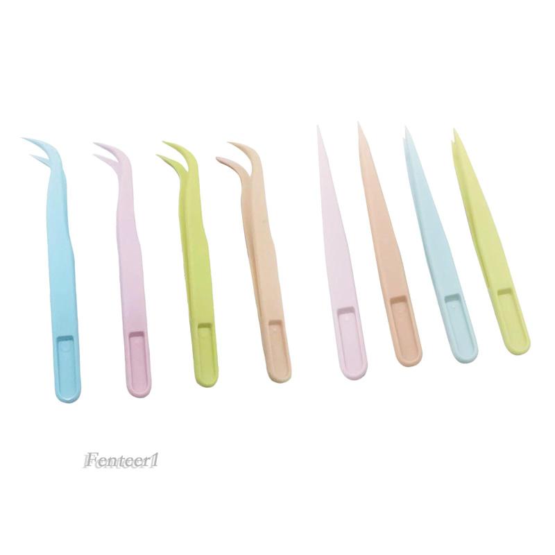 Set 1 / 4 Nhíp Đầu Cong Chuyên Dụng Cho Nối Mi