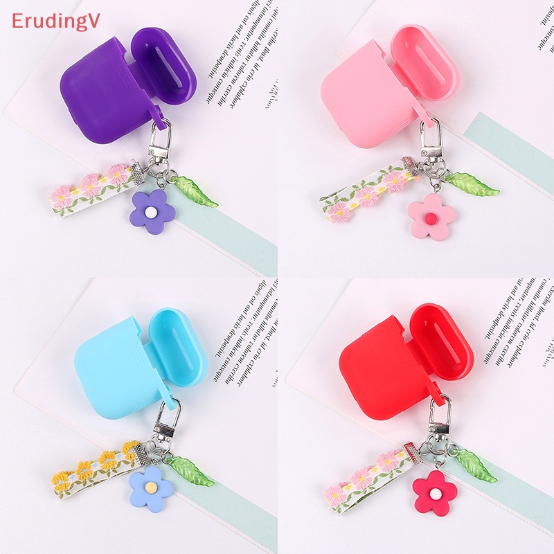 [ErudingV] Móc Khóa Hình Hoa Hướng Dương Xanh Lá Dễ Thương Trang Trí Ba Lô [Mới]